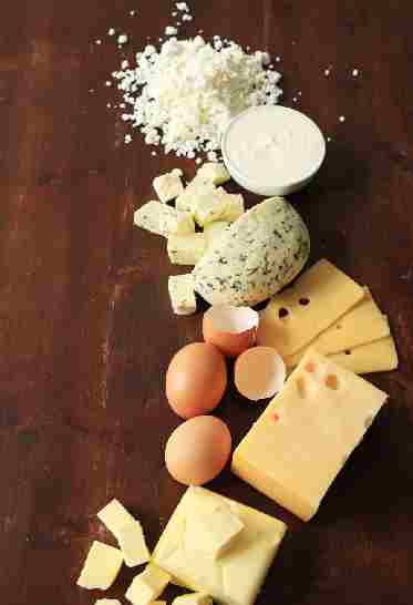 Plateau fromages et œufs